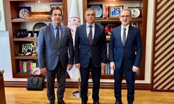 Rektör Şengönül'den Maliye Bakanlığı'na ziyaret