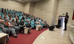Sivas Numune'de Yangın ve Tahliye eğitimi