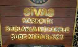 Sivas'ta narkotik operasyon: 1 tutuklama