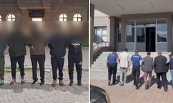 Koyulhisar ve Suşehri'nde göçmen kaçakçılarına baskın