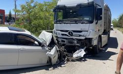 Sivas sanayisinde korkunç kaza