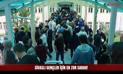 Sivas’ta Çifte Heyecan, YKS Stresi Milli Maç Hüznüyle Birleşti
