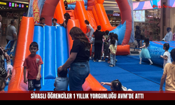 Sivaslı Öğrenciler 1 Yıllık Yorgunluğu AVM’de Attı