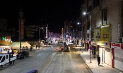 Sivas'ta Atatürk Caddesi için çalışmalar devam ediyor