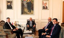 Sivas Valisi'ne Yargı mensuplarından veda ziyareti