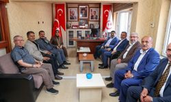 Hakan Aksu'dan BBP Sivas İl Başkanı Hakan Sezerer'e ziyaret