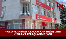 Yaz aylarında azalan kan bağışları Kızılay'ı telaşlandırıyor