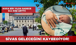 Sivas geleceğini kaybediyor! Koca bir yılda sadece 811 kişi arttık