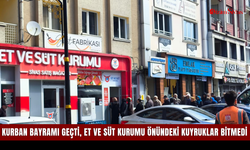 Kurban Bayramı geçti, Et ve Süt Kurumu önündeki kuyruklar bitmedi