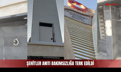 Şehitler Anıtı bakımsızlığa terk edildi