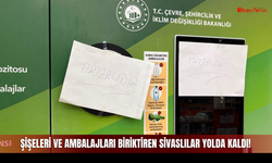 Şişeleri Ve Ambalajları Biriktiren Sivaslılar Yolda Kaldı!