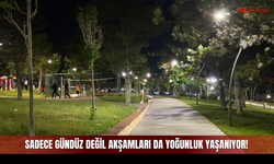 Mesire Alanlarında Sadece Gündüz Değil Akşamları da Yoğunluk Yaşanıyor!