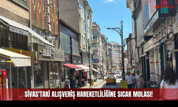 Hafta Sonu Sivas'taki Alışveriş Hareketliliğine Sıcak Molası!