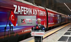 Sivas YHT setlerinde 15 Temmuz vurgusu