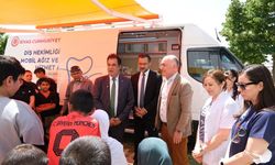 Sivas'ta ağız ve diş sağlığı için araç hizmette