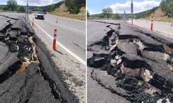 Sivas-Tokat Kızıliniş yolu çöktü! Bakan Uraloğlu için bu yol yapılmıştı