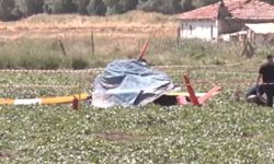 Başkent'te eğitim helikopteri düştü: 2 yaralı