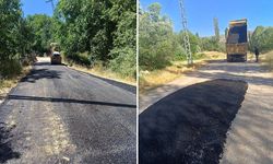 Suşehri'nde o köy yolları asfalta kavuştu