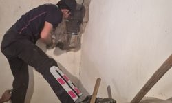 Sivas'ta o köyde köpek kurtarma operasyonu
