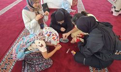 Ulaş'ta Kur'an kursunda sanatsal etkinlikler yapılıyor