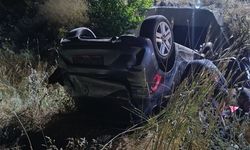 Sivas Çekem'de otomobil devrildi: 4 yaralı!