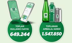 DOA ile ilk gün 1,5 milyon şişe toplandı