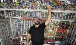 Sivas'ta bu terapi odasında 15 bin maket araç var