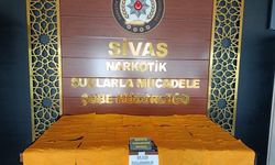 Sivas'ta narkotik operasyon: 2 tutuklama