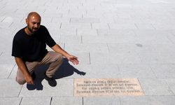 Türkiye'de İlk Kez Sivas'ta Yapıldı! Kaldırımlar Şiirlerle Konuşuyor