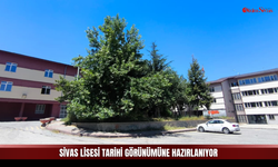 Sivas Lisesi tarihi görünümüne hazırlanıyor