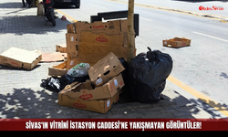 Sivas'ın vitrini İstasyon Caddesi'ne yakışmayan görüntüler!