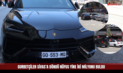 Milyonluk Araçlar Sokaklarda, Sivas Gurbetçisine Kavuştu