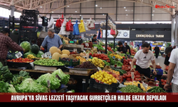 Gurbetçiler Memlekete Dönmeden Sivas Halini Boş Geçmiyor