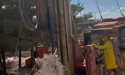 Sivas’ta o köyde içme suyu için sondaj yapıldı