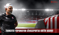 Transfer yapamayan Sivasspor'da kritik kadro!