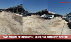 Sivas Galericiler Sitesi'nde yollar bekliyor, mağduriyet büyüyor!
