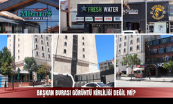 Başkan burası görüntü kirliliği değil mi?