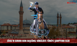 Sivas'ın gururu Berk Başeğmez binicilikte Türkiye Şampiyonu oldu