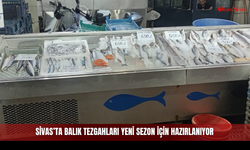 Sivas’ta balık tezgahları yeni sezon için hazırlanıyor