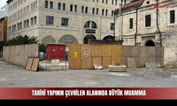 Yaz Bitti, Tek Bir Çivi Çakılmadı! Tarihi Yapının Çevrilen Alanında Büyük Muamma