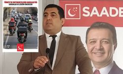 Sivas Saadet Partisi'nden motokuryelere destek