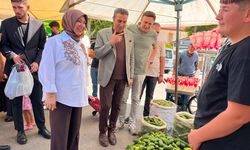 Milletvekili Toy ve Başkan Demirgil, pazar esnafıyla buluştu