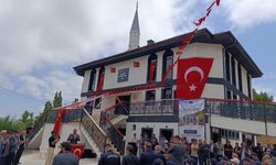 Doğanşar Alazlı Köyü Camii ibadete açıldı
