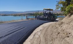 Gölova’da Baraj Yolu’nda hummalı çalışma