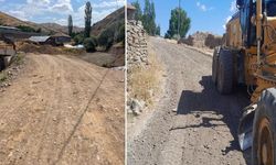 Şarkışla’da köy altyapı çalışmaları sürüyor