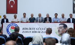 Sivas'ta Eğitim-Bir-Sen 1 No'lu Şube başkan adayları birleşme kararı aldı