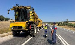 Hasat sezonuyla birlikte trafikte yoğunluk arttı