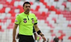 Sivasspor karşılaşmasında Şansalan düdük çalacak