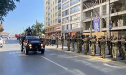 Sivas'ta Zafer provası gerçeğini aratmadı