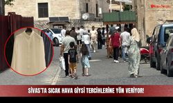 Sivas’ta sıcak hava giysi tercihlerine yön veriyor!
